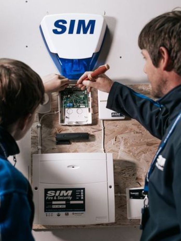 Burglar Alarm Repair & Servicing - Sim Fore & Security