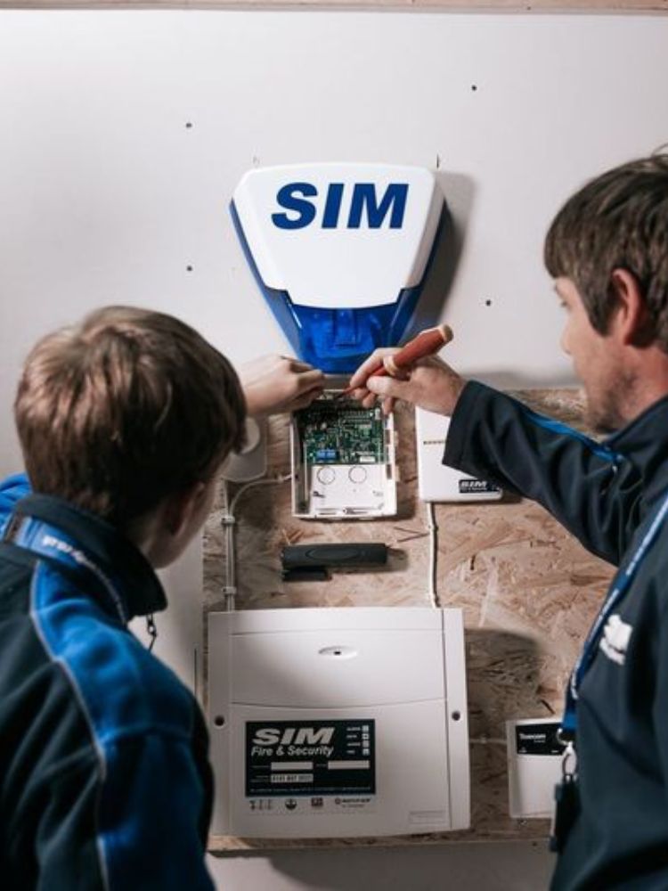 Intruder Alarm Repair Glasgow - Sim Fire & Security